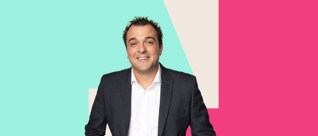 Steve Foskett smiling in suit